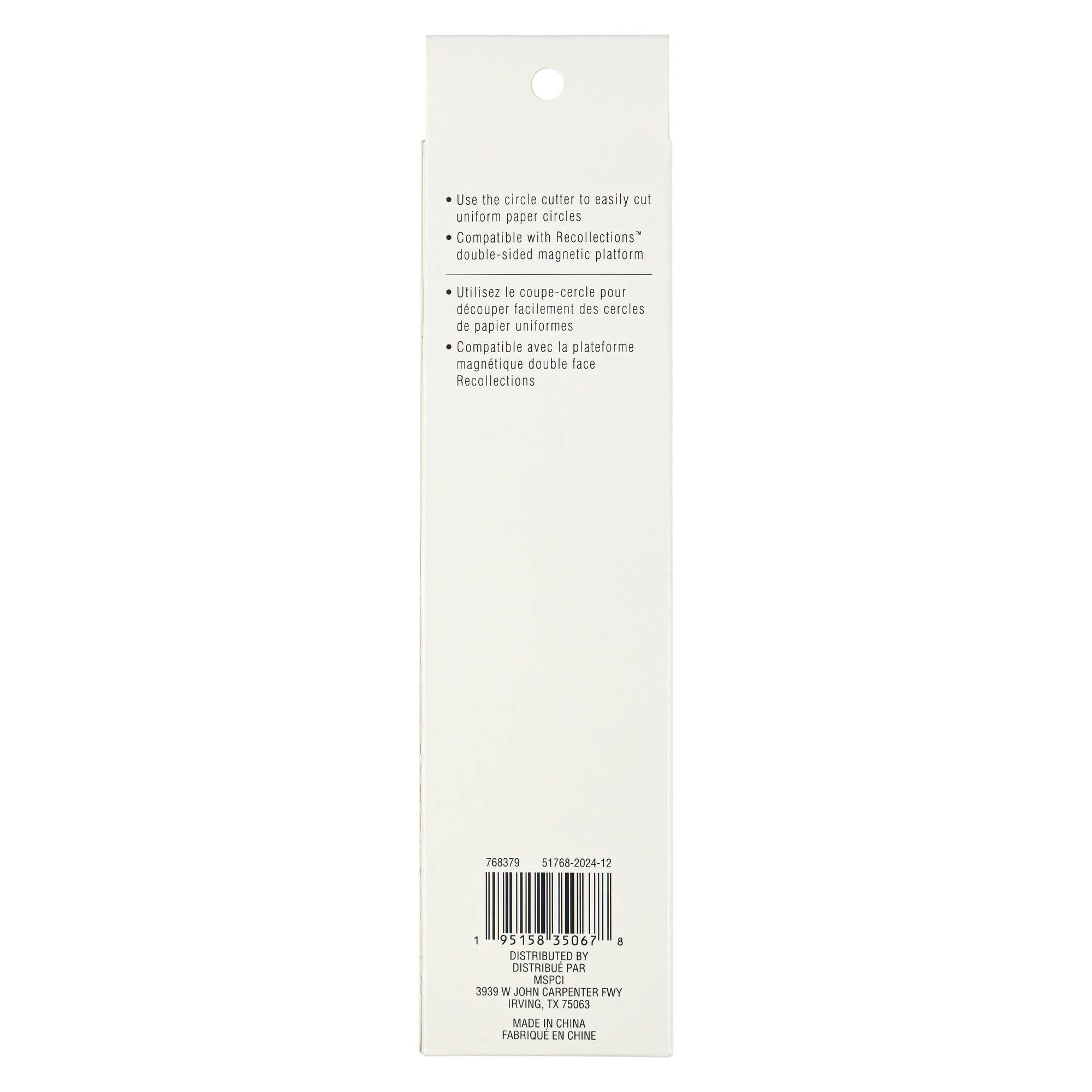 6 Pack: 9" Circle Cutter by Recollections™